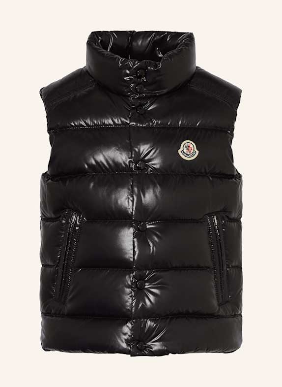 MONCLER enfant TIB down vest BLACK