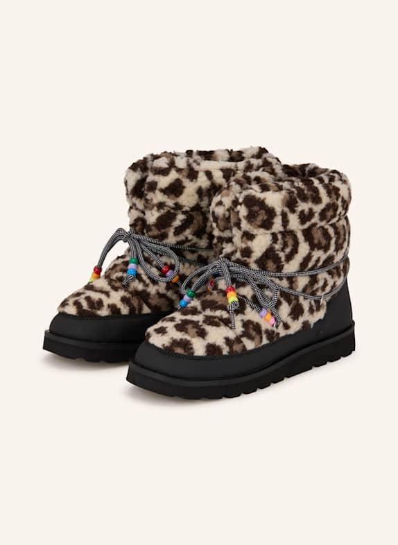 ARIZONA LOVE Boots BLACK/ DARK BROWN/ ECRU
