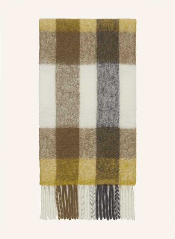 darling harbour Szal z alpaki olive check