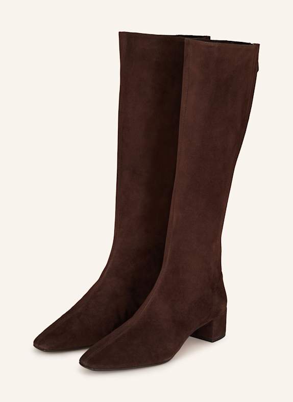 AQUAZZURA Stiefel SAINT HONORÉ DUNKELBRAUN