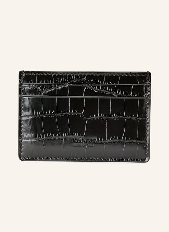 TOM FORD Kartenetui SCHWARZ