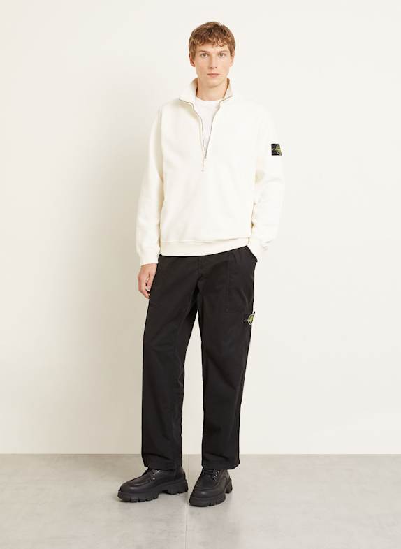 STONE ISLAND Sweat-Troyer ECRU