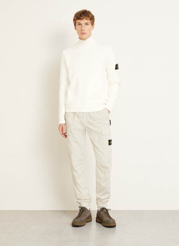 STONE ISLAND Pullover ECRU