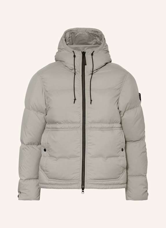 STONE ISLAND Down jacket GRAY