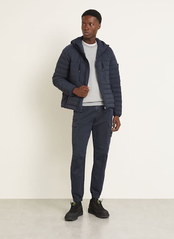 STONE ISLAND Lightweight-Daunenjacke DUNKELBLAU