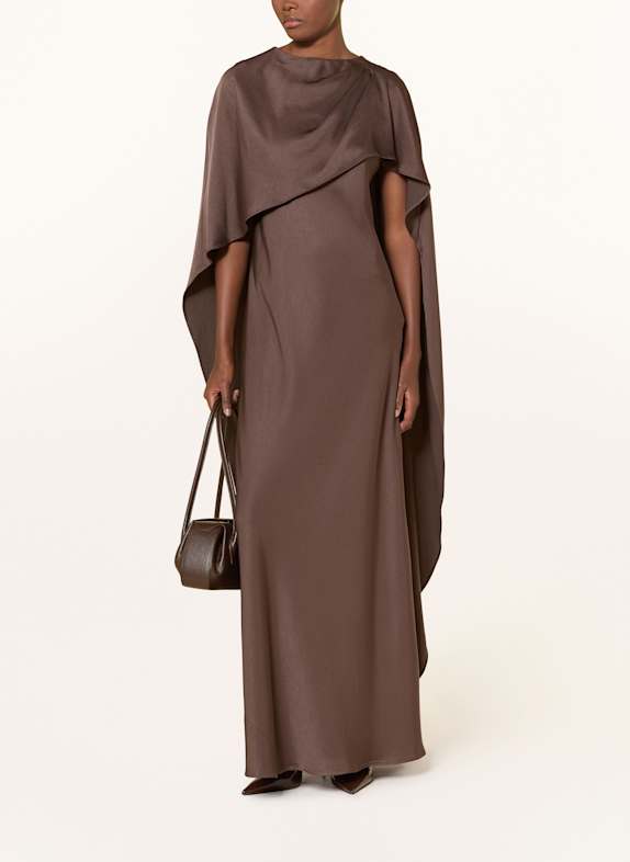 SIMKHAI Abendkleid IZEL DUNKELBRAUN
