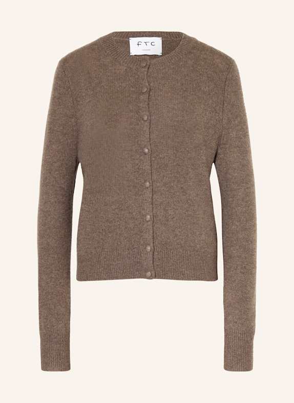 FTC CASHMERE Cashmere cardigan BROWN