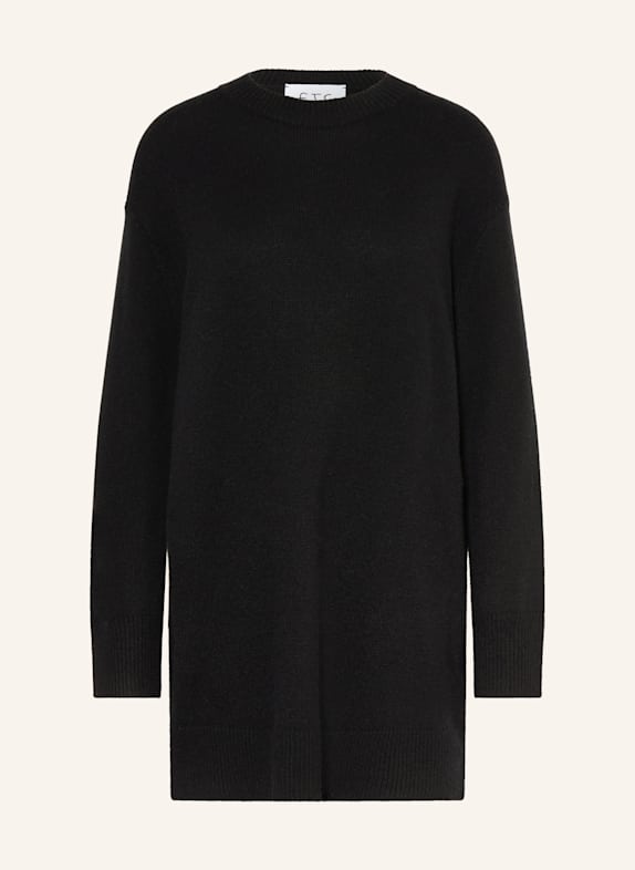 FTC CASHMERE Cashmere-Pullover SCHWARZ