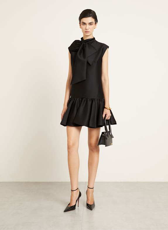 ZIMMERMANN Kleid HYPNOTIC BOW SCHWARZ