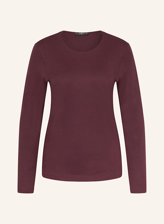 ZAÍDA Longsleeve DUNKELROT