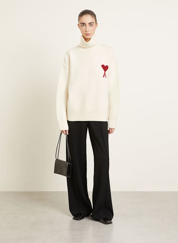 AMI PARIS coltrui ECRU / ROOD