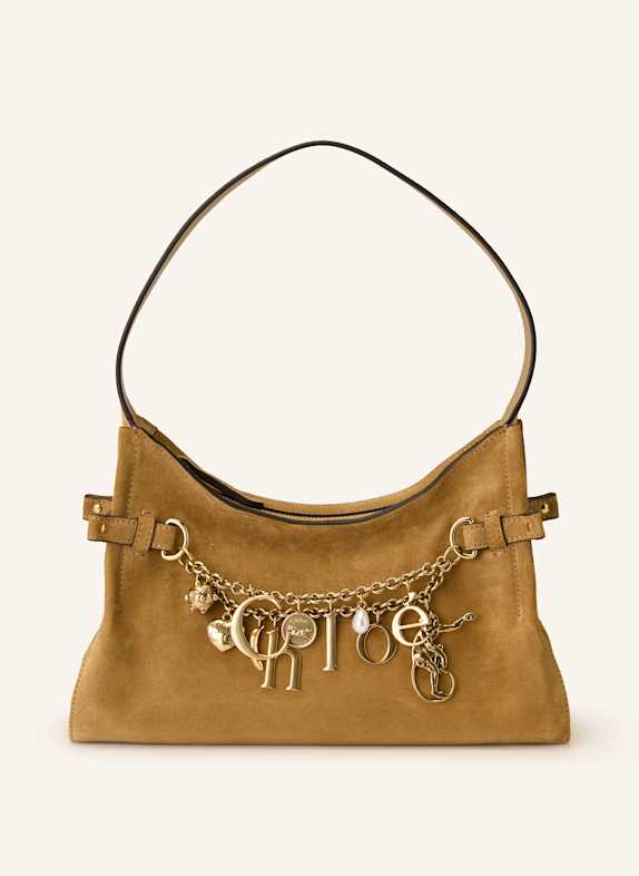 Chloé Handtasche CHARMS GOLD KHAKI