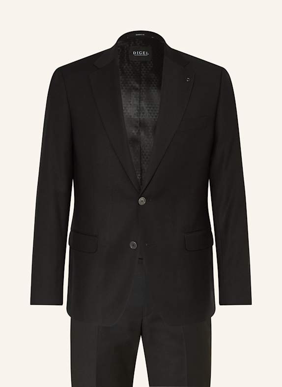 DIGEL Anzug DAREN Regular Fit SCHWARZ