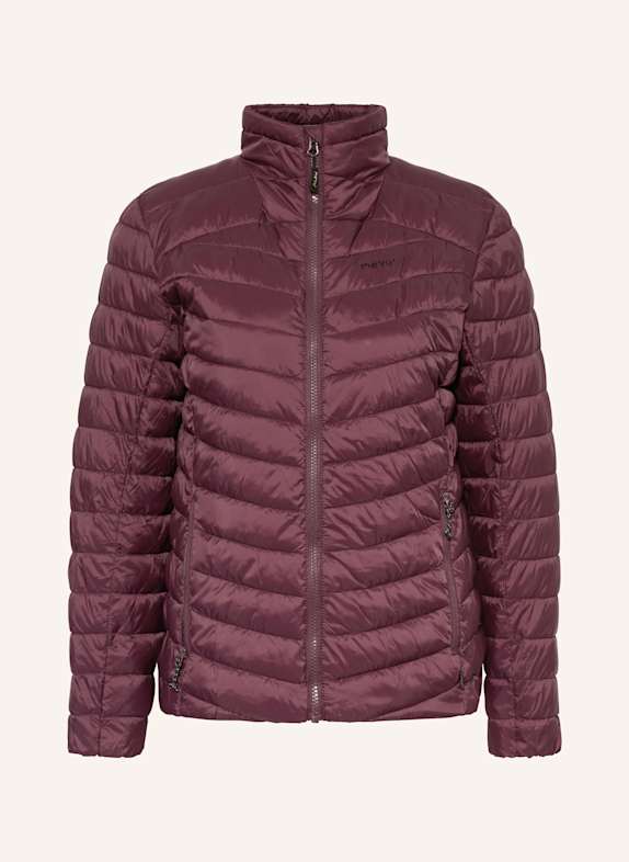 me°ru' Steppjacke WESTON 2.0 DUNKELROT