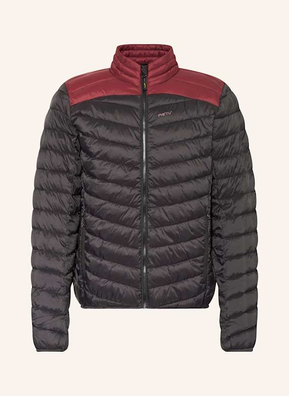 me°ru' Steppjacke WESTON 2.0 SCHWARZ / BRAUN