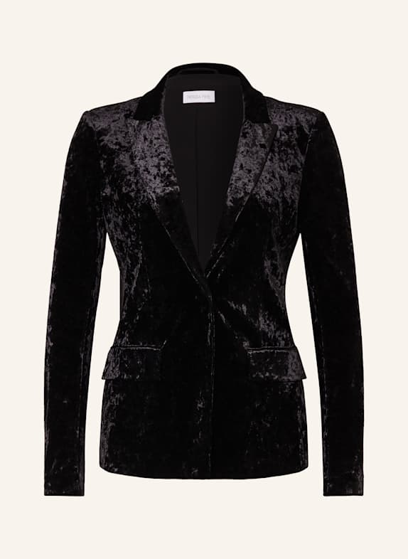 PATRIZIA PEPE Samtblazer SCHWARZ