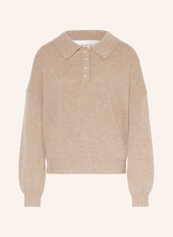 LADNERI Cashmere-Pullover NIA HELLBRAUN