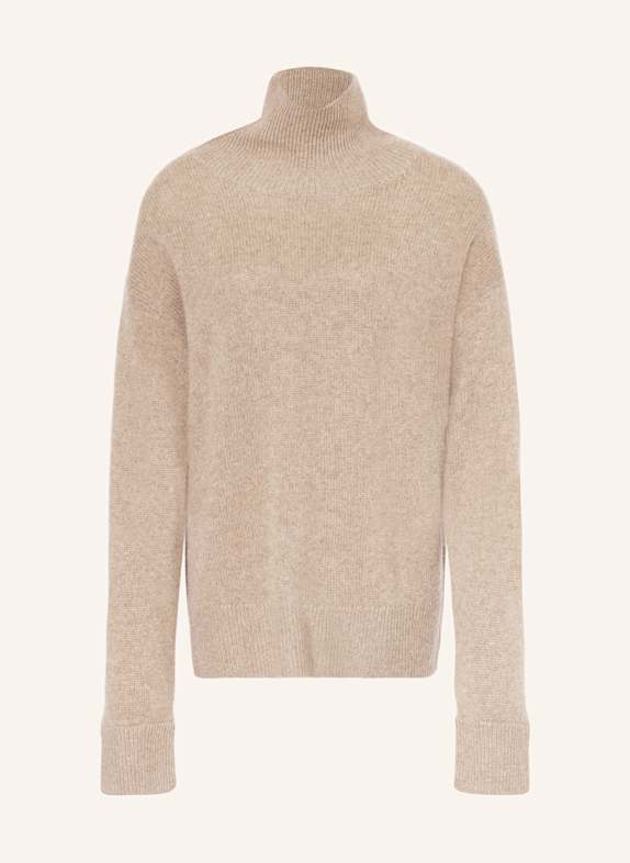 LADNERI Rollkragen JARDIN NEXT aus Cashmere HELLBRAUN