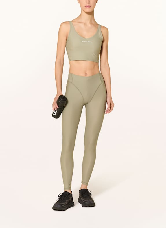 District Vision Leggings POCKETED STUDIO LONG LICHTGROEN