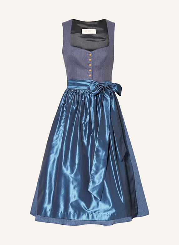 ALISSA BY KINGA MATHE Dirndl NORA BLEU FONCÉ