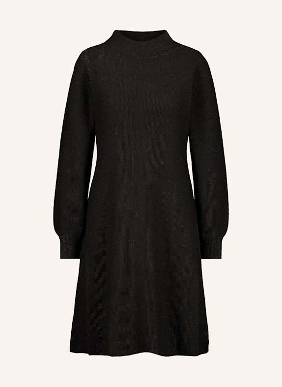 monari Strickkleid mit Glitzergarn SCHWARZ