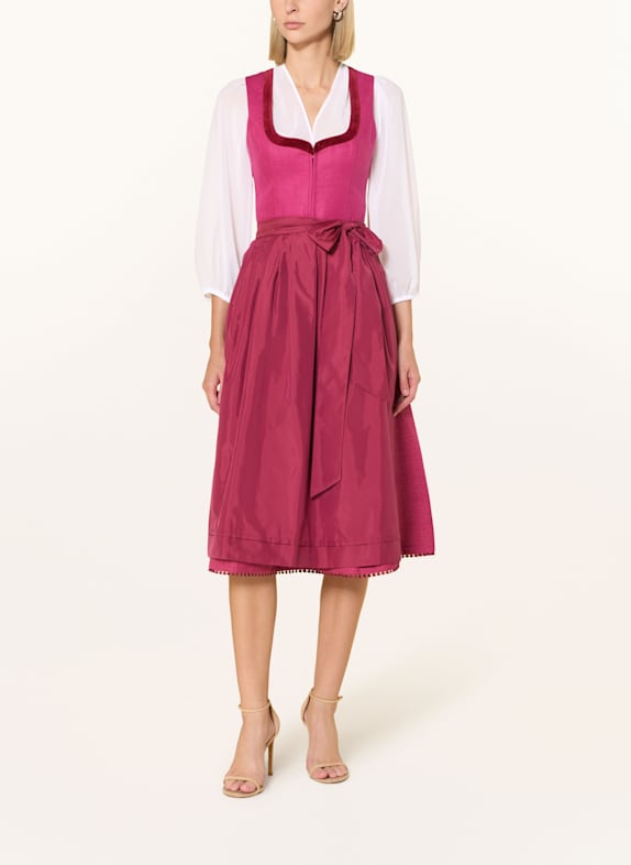 Heimatglück Tracht Dirndl PINA ROZE