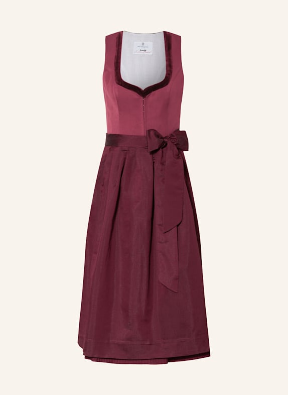 Heimatglück Tracht Dirndl LISA DUNKELROT