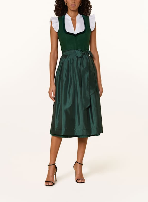 Heimatglück Tracht Dirndl TAMARA DONKERGROEN