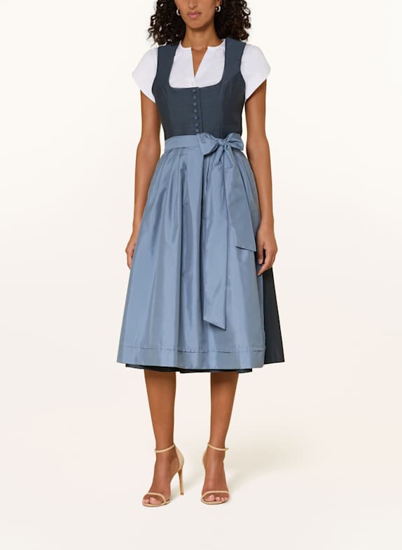 Heimatglück Tracht Dirndl FINJA BLAUWGRIJS