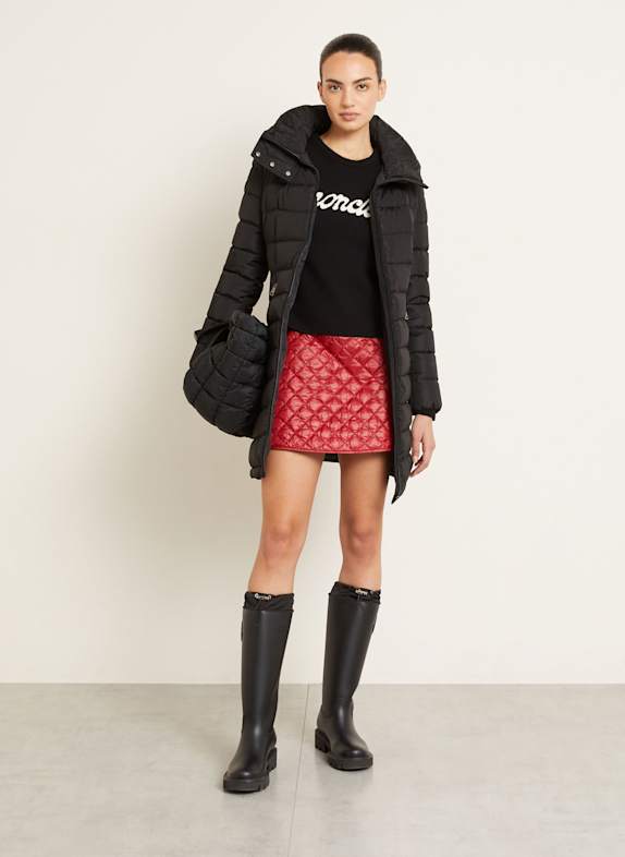 MONCLER Daunenmantel FLAMMETTE SCHWARZ