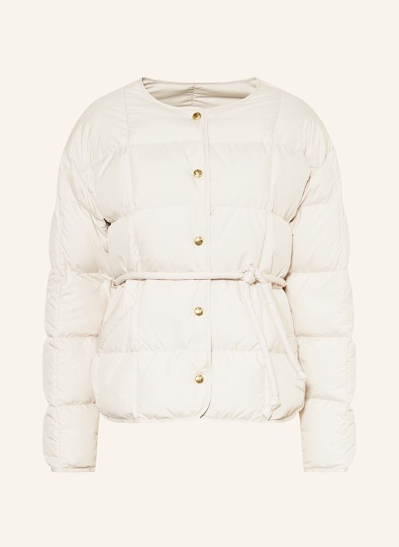 MONCLER Down jacket CARAMAGNE CREAM
