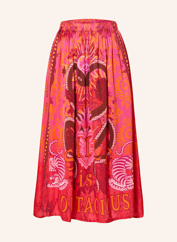 miss goodlife Satinrock SMILING PINK/ ORANGE/ BRAUN