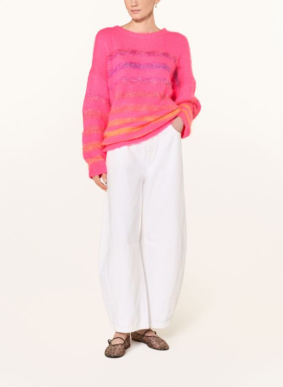 miss goodlife Trui met alpaca NEONROZE