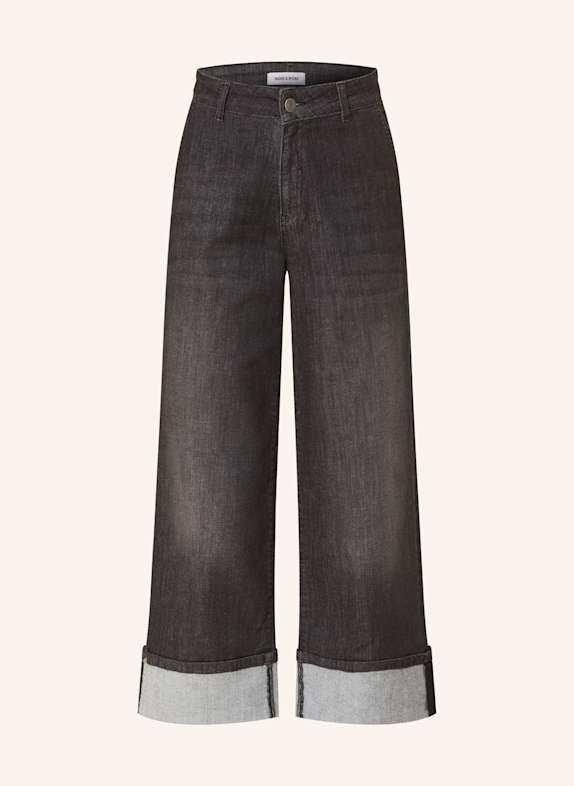 MORE & MORE Jeans-Culotte 0968 dark grey denim