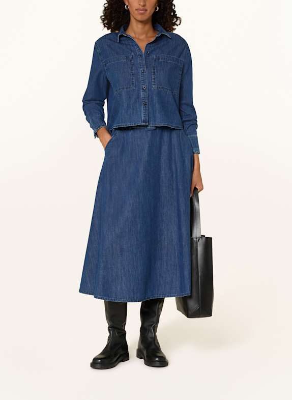 MORE & MORE Rok in jeanslook 0962 middle blue denim