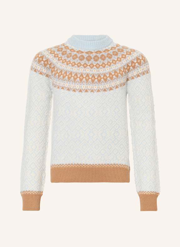 MONCLER enfant Sweater LIGHT BLUE/ LIGHT BROWN