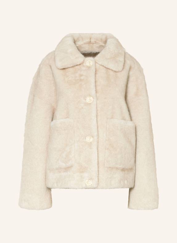 lilienfels Kunstfell-Jacke zum Wenden BEIGE