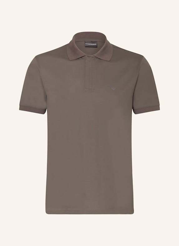 EMPORIO ARMANI Piqué-Poloshirt KHAKI