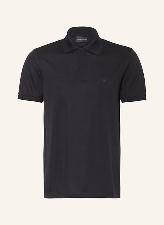 EMPORIO ARMANI Piqué-Poloshirt DUNKELBLAU