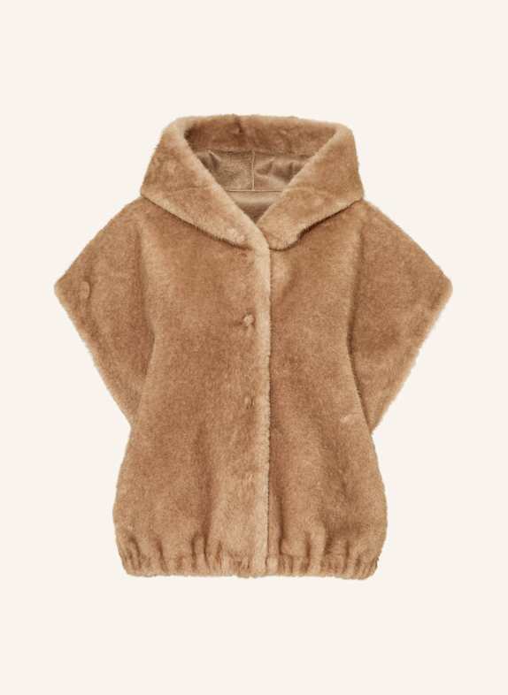 STUDIO AR Kunstpelz-Jacke OLENA CAMEL
