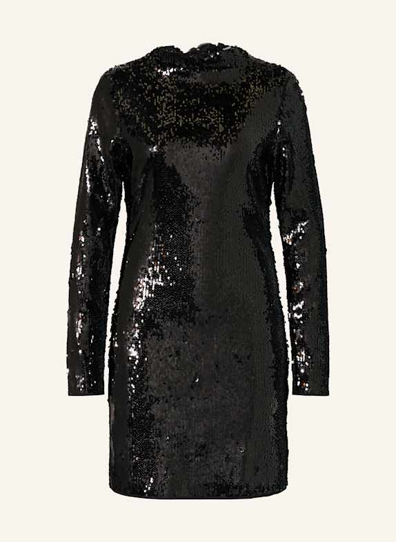 MRS & HUGS Kleid mit Pailletten SCHWARZ