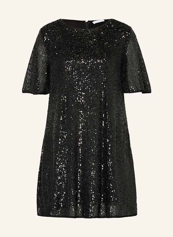 MRS & HUGS Kleid mit Pailletten SCHWARZ