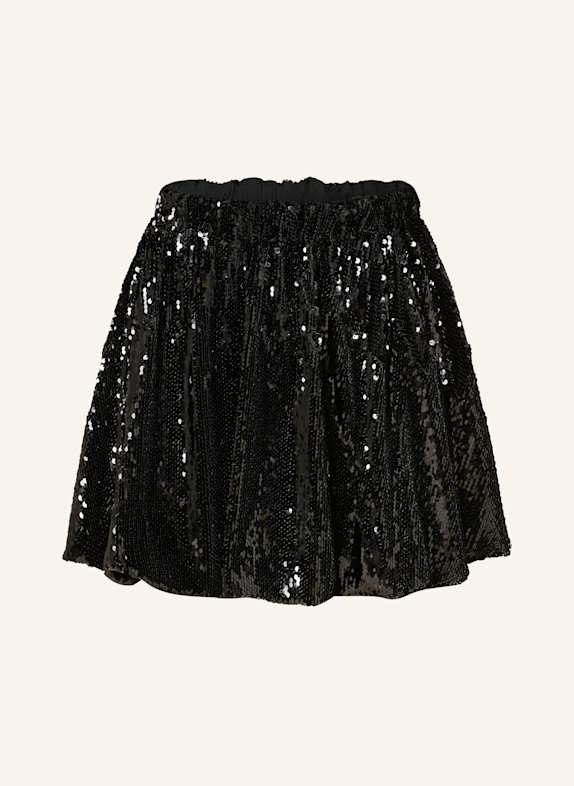 MRS & HUGS Rock mit Pailletten SCHWARZ