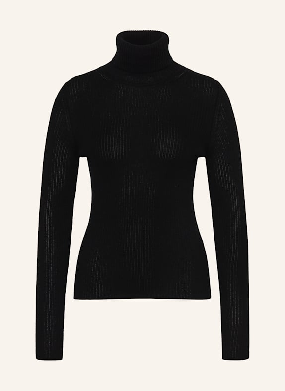 IRIS von ARNIM Turtleneck sweater LAWA made of cashmere BLACK