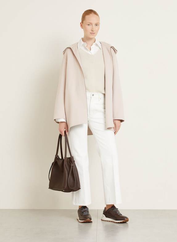 IRIS von ARNIM Mantel DANCE mit Cashmere CREME