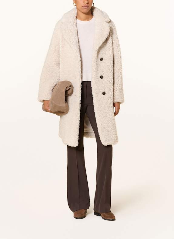 Marc O'Polo Teddyfell-Mantel CREME