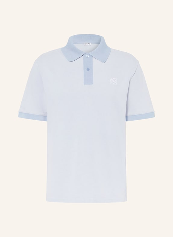 LOEWE Piqué-Poloshirt HELLBLAU