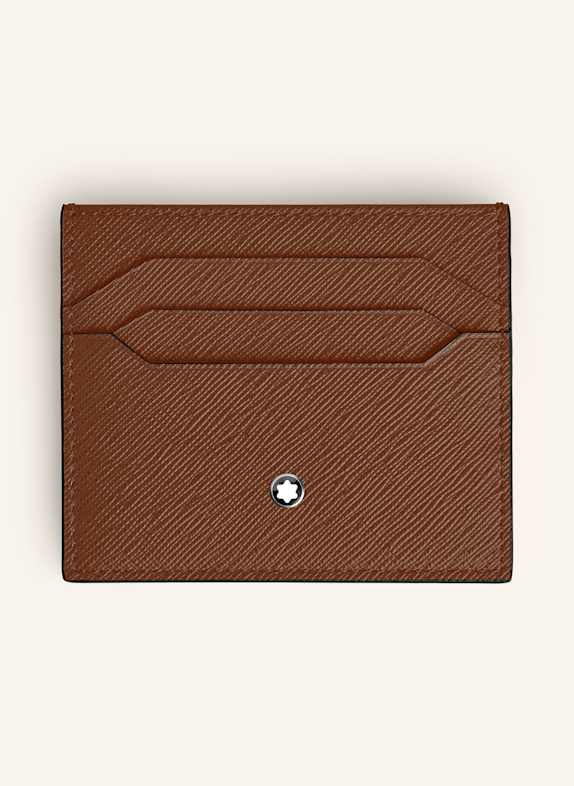 MONTBLANC Saffiano-Kartenetui SARTORIAL BRAUN
