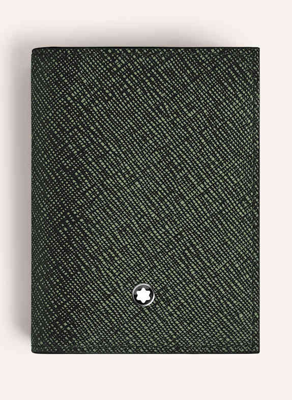 MONTBLANC Kartenetui SARTORIAL GRÜN/ SCHWARZ