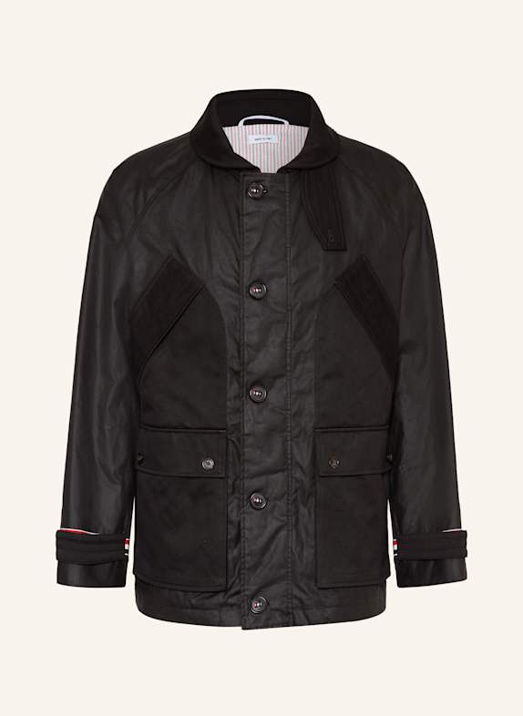 THOM BROWNE. Fieldjacket SCHWARZ